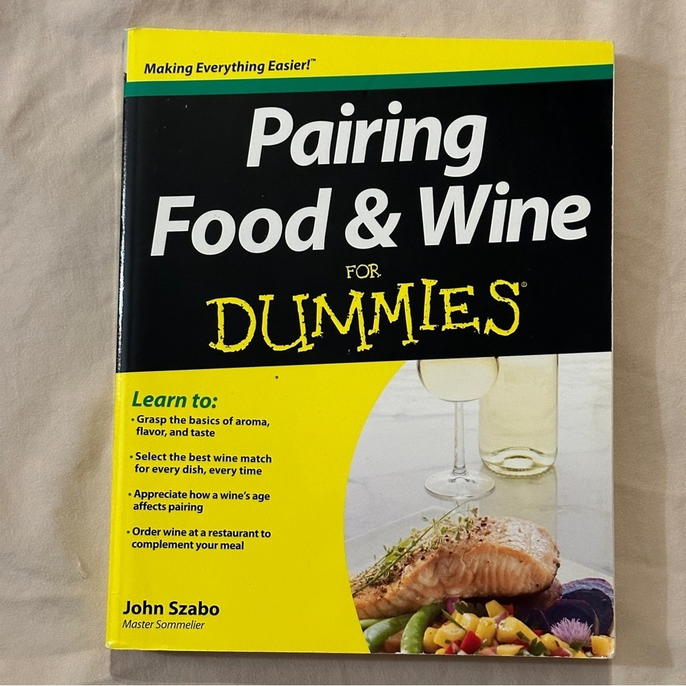 🟢 Pairing Food and Wine For Dummies | Paperback Book